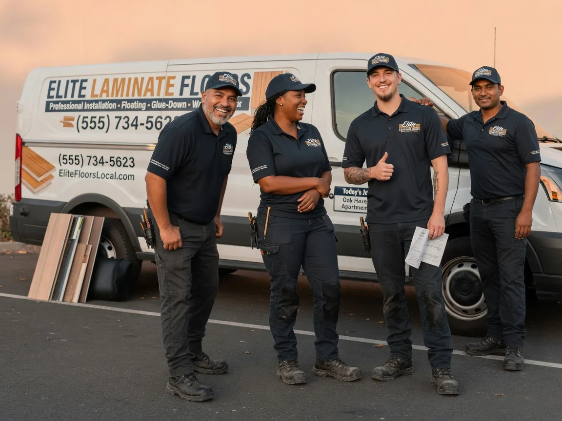 Laminate flooring installation company in Fredericksburg, OH